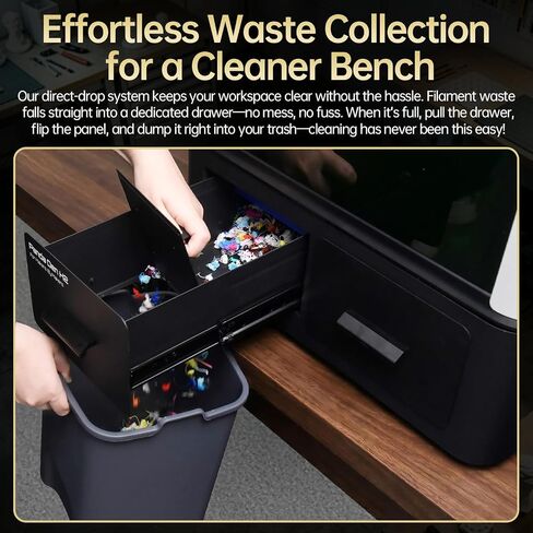 BIQU Panda Den H2+Panda Perch H2+Panda Perch HT for Bambu-Lab H2D/H2S/H2C 3D Printers, Filament Waste Collection & AMS Storage to Save Space for Makers, 3D Printing Farms in Saudi Arabia