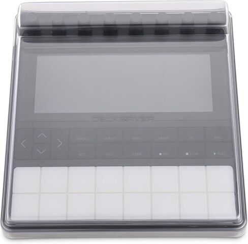 غطاء حماية Decksaver متوافق مع 1010music Bento - غطاء واقٍ متين من البولي كربونات بلون شفاف مدخن in Kuwait