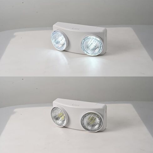ضوء طوارئ LED لمدة 3 ساعات مع قابس 1.0 متر، إضاءة احتياطية للبطارية LED، تركيبات إضاءة خروج تجارية للأعمال المنزلية والمكتب الليلي وانقطاع التيار الكهربائي الآمن UL-924 AC110V in Kuwait