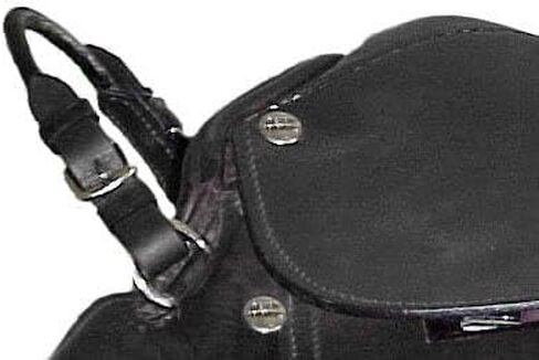 Rolled Leather Grab Strap with Buckles for English Saddles, 1 Year Warranty in Kuwait