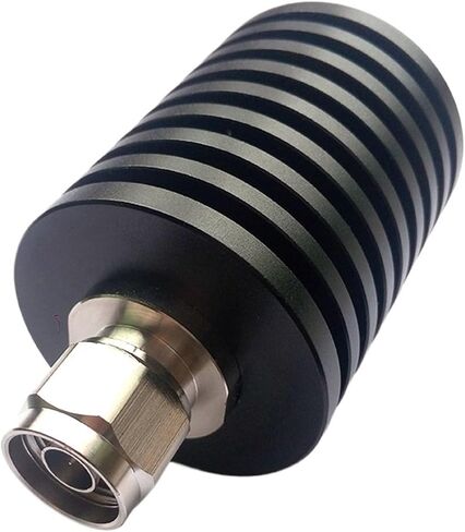 50 واط N نوع المخفف DC-3Ghz/4Ghz 1/2/3/5/6/10/15/20/30/40/50db N ذكر إلى أنثى جاك RF موصل الطاقة المحوري (50db ، 4G) in Kuwait