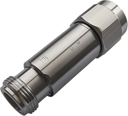 2W RF Fixed Attenuator N Male to Female Connector 3GHz/4GHz Frequency 1-50dB Attenuation 50Ω Impedance(5db 3Ghz) in Kuwait