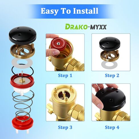 2026 New 720A Pressure Vacuum Repair Kit，Replacement for 1-720A, 34-720A | Compatible with zurn wilkins 3/4" and 1" 720A, Pressure Vacuum Assembly Repair Kit in Kuwait