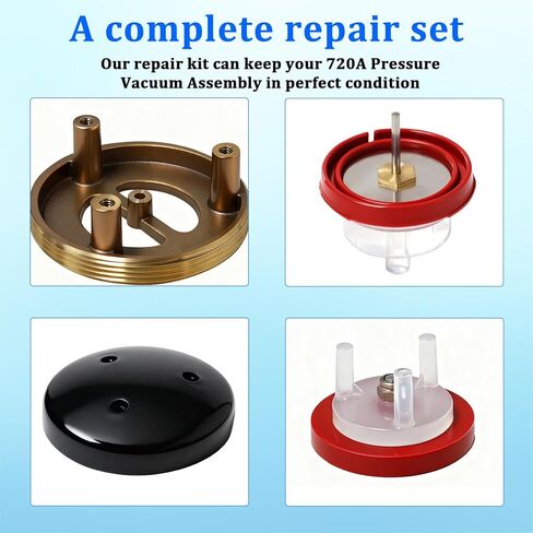 2026 New 720A Pressure Vacuum Repair Kit，Replacement for 1-720A, 34-720A | Compatible with zurn wilkins 3/4" and 1" 720A, Pressure Vacuum Assembly Repair Kit in Kuwait