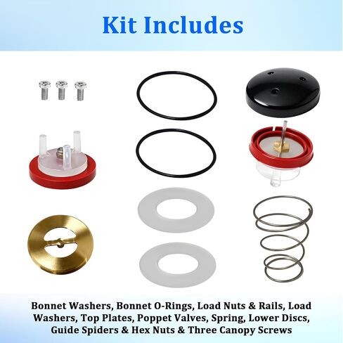 2026 New 720A Pressure Vacuum Repair Kit，Replacement for 1-720A, 34-720A | Compatible with zurn wilkins 3/4" and 1" 720A, Pressure Vacuum Assembly Repair Kit in Kuwait