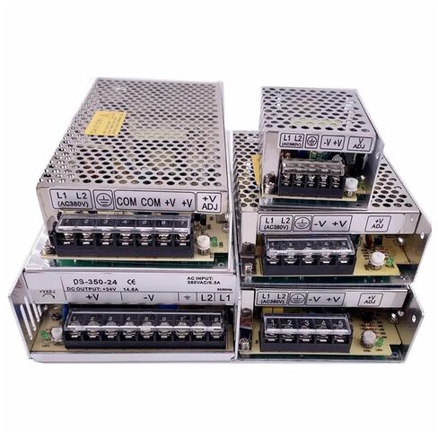 مدخلات 380VAC تحويل التيار الكهربائي AC-DC 35W مصدر طاقة ثلاثي الطور 12VDC 24VDC مناسب لإضاءة LED DS-35W (12V 3A) in Kuwait
