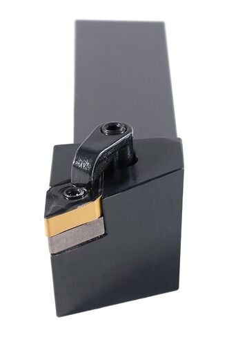 حامل أدوات قابل للفهرسة من Accusize Industrial Tools، 1 بوصة، LH، 2302-6020 | 1 بوصة × 6 بوصة OAL، مع إدراج كربيد DNMG432، اليد اليسرى in Kuwait