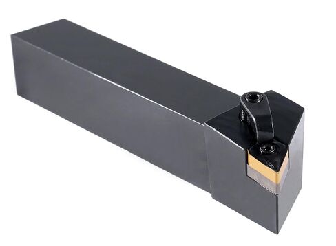 حامل أدوات قابل للفهرسة من Accusize Industrial Tools، 1 بوصة، LH، 2302-6020 | 1 بوصة × 6 بوصة OAL، مع إدراج كربيد DNMG432، اليد اليسرى in Kuwait