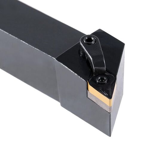 حامل أدوات قابل للفهرسة من Accusize Industrial Tools، 1 بوصة، LH، 2302-6020 | 1 بوصة × 6 بوصة OAL، مع إدراج كربيد DNMG432، اليد اليسرى in Kuwait
