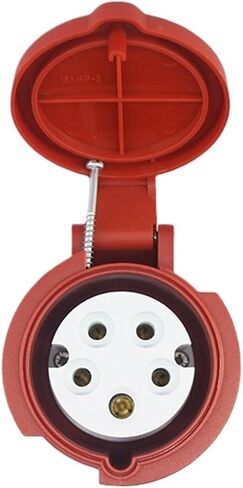 Industrial Plug and Socket Connector IP44 Waterproof 16A5 Hole Male and Female Docking JH215J in Kuwait
