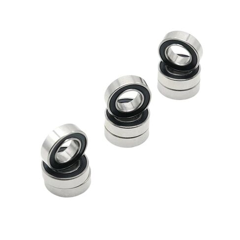 10 قطعة S689RS 9X17X5mm تحمل ABEC-7 S689 RS 2RS الكرات الأسود مختومة in Kuwait