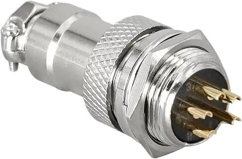 GX16 Industrial 2/3/4/5/6/7/8/9/10 Pin Male Plug/Female Socket Connector 2-Pin(3p Whole Set,5 Sets) in Kuwait