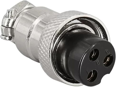 GX16 Industrial 2/3/4/5/6/7/8/9/10 Pin Male Plug/Female Socket Connector 2-Pin(3p Whole Set,5 Sets) in Saudi Arabia