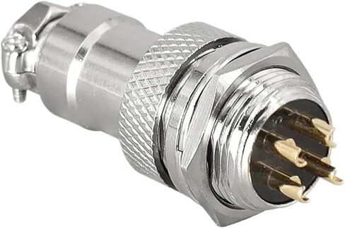 GX16 Industrial 2/3/4/5/6/7/8/9/10 Pin Male Plug/Female Socket Connector 2-Pin(3p Whole Set,5 Sets) in Saudi Arabia