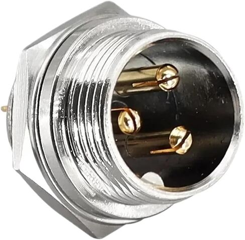GX16 Industrial 2/3/4/5/6/7/8/9/10 Pin Male Plug/Female Socket Connector 2-Pin(3p Whole Set,5 Sets) in Saudi Arabia