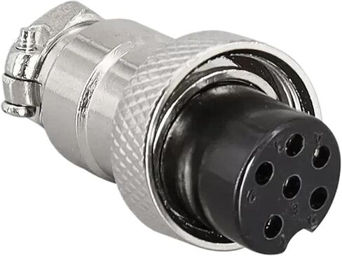 GX16 Industrial 2/3/4/5/6/7/8/9/10 Pin Male Plug/Female Socket Connector 2-Pin(3p Whole Set,5 Sets) in Saudi Arabia