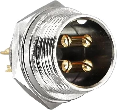 GX16 Industrial 2/3/4/5/6/7/8/9/10 Pin Male Plug/Female Socket Connector 2-Pin(3p Whole Set,5 Sets) in Saudi Arabia