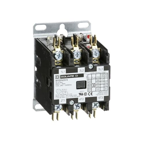 شنايدر اليكتريك 8910DPA33V14 كونتاكتور، 30 أمبير، لوحة، 600 فولت تيار متردد، 3PST-NO، 3 قطب، 15 حصان in Kuwait