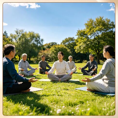 5pcs Printable Sitting Chair Tai Chi Yoga for Seniors， Workout Chart Poster Chair Yoga for Seniors Over 60 Workout Guide Printable Routine for Home Fitness Mobility & Balance Training in Kuwait