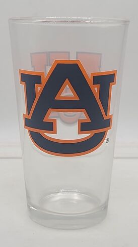 العلامات التجارية Boelter المرخصة من NCAA Letterman 16oz Pint Glass (أوبورن تايجرز) in Kuwait
