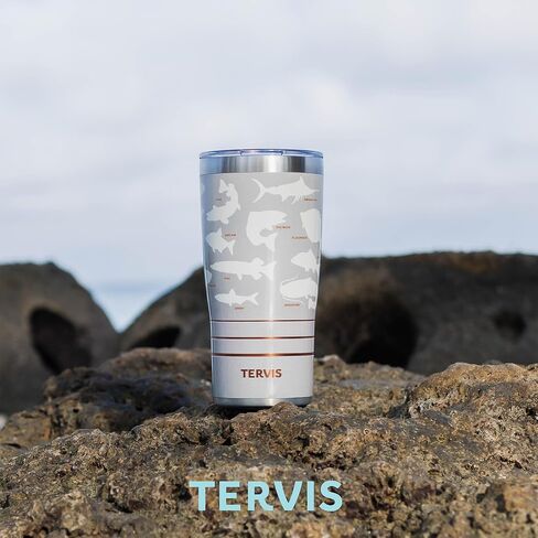 Tervis Traveler NHL - كوب سفر MVP ثلاثي معزول يحافظ على المشروبات باردة وساخنة، 20 أونصة، من الفولاذ المقاوم للصدأ in Kuwait