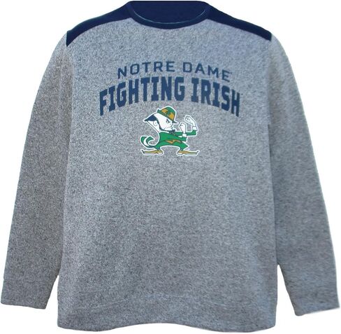 VF Notre Dame Fighting Irish Goal Line Men's Crew Neck Sweatshirt - Gray in Kuwait