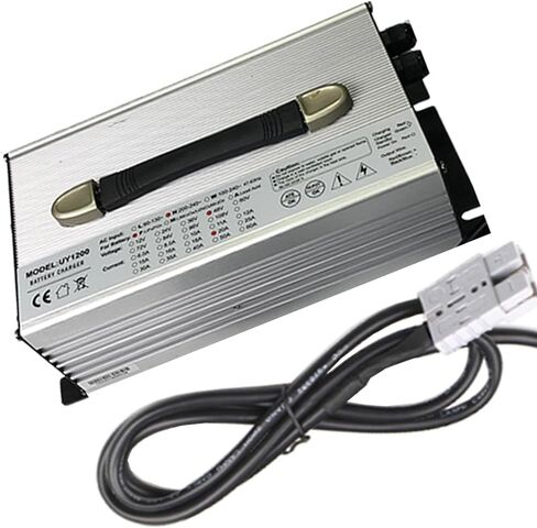 1500W 36V 30A Batteries Charger Forklift Battery Charger with LCD Display 50A/120A/175A/350A Anderson Plug,350a in Kuwait