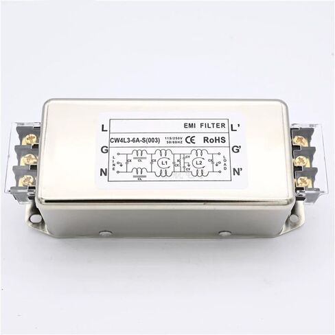 لمرشح الطاقة ثلاثي المراحل للتيار المتردد أحادي الطور CW4L3-6A-S(003) لمحركات التردد المتغير in Kuwait