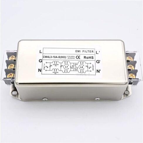 لمرشح الطاقة ثلاثي المراحل للتيار المتردد أحادي الطور CW4L3-10A-S(003) لمحركات التردد المتغير in Kuwait