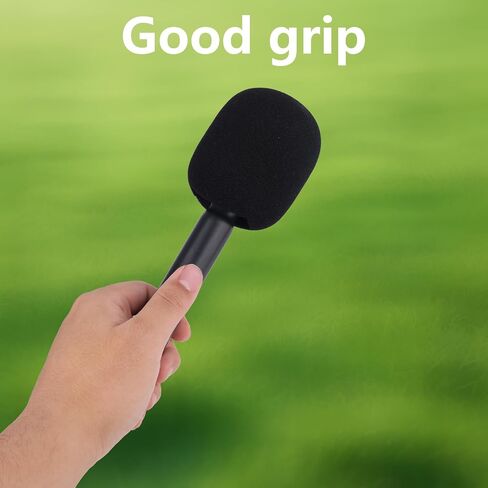 Holder for DJI Mic/DJI Mic 2, Handheld Wireless Microphone Stand Wireless Interview Microphone Adapter Handle with Pop Filter, Parts Accessories in Kuwait