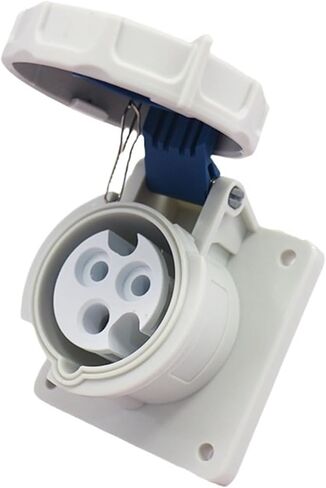 Industrial Concealed Socket IP6732A3 Hole Flame Retardant Embedded Power Panel Plug JH3232 Waterproof in Kuwait
