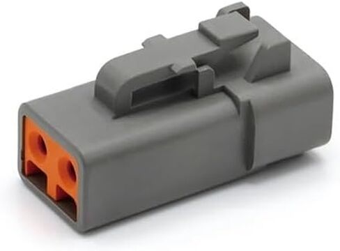 DTP06-2S Type Automotive Waterproof Connector high Current Heavy Truck Wiring Harness Male and Female Plug DTP04-2P(Dtp06-2s,10 Sets) in Kuwait