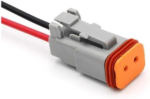 5/20/100 Sets Connector with 15cm Wiring Harness DT06-2S/DT04-2P 2P6P 8P 12P Waterproof Electrical(6p Male,20 Sets) in Kuwait