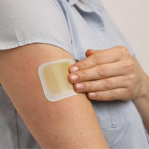 Hydrocolloid Bandages 2x2-20 Sterile and Breathable Hydrocolloid Wound Dressings - for Moderate and Heavy Exudate - Good for Hospitals, Medical Facilities, and Nursing Homes in Kuwait