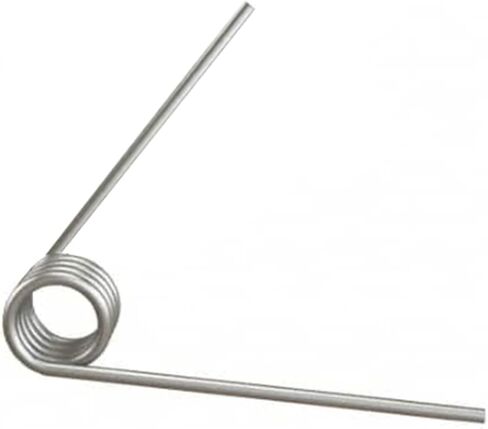 Petit Ressort de torsion a inoxydable، 5 قطع من نوابض الالتواء المصنوعة من الفولاذ المقاوم للصدأ على شكل حرف V 0.45 × 5 مم 20 مم 45-270 درجة (يمين، 0.45 × 5 مم 4 لفات (45 درجة)) in Kuwait