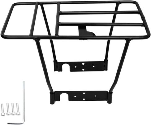 Electric Scooter Rear Rack, Rear Wheel Iron Storage Rack Cargo Shelf with Mounting Screws for M365 / 1S / Pro E Scooter in Kuwait