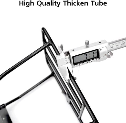 Electric Scooter Rear Rack, Rear Wheel Iron Storage Rack Cargo Shelf with Mounting Screws for M365 / 1S / Pro E Scooter in Kuwait