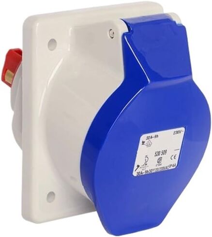 CEE Industrial Socket Angled Waterproof dustproof IP67 32A 5P in Kuwait