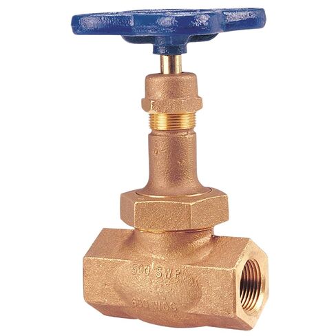 NIBCO Fig No T-276-AP, 3/4 in. Bronze Globe Valve, Stainless Steel Full Plug Disc, Threaded in Kuwait