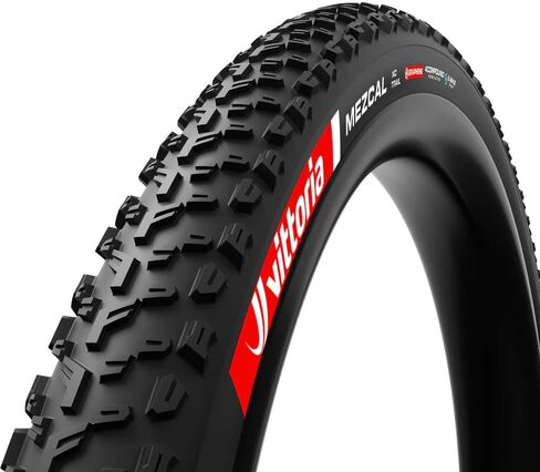 إطار الدراجة الجبلية Vittoria Mezcal XC Trail بدون أنبوب جاهز - مداس XC للتضاريس المختلطة، جرافين 4C، جدار جانبي in Kuwait