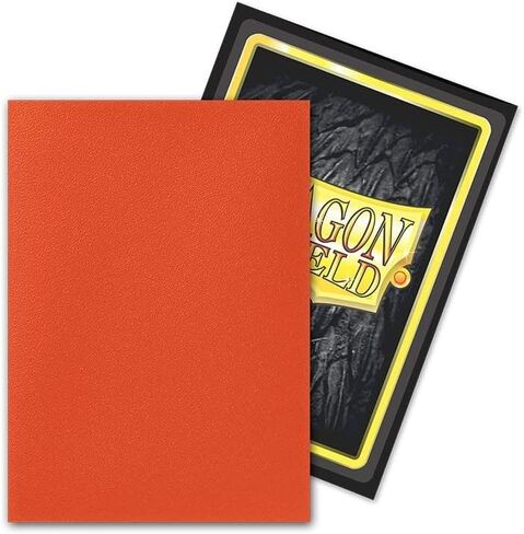 Dragon Shield Dual Matte Ember Standard Size 100 ct Card Sleeves Individual Pack … in Kuwait