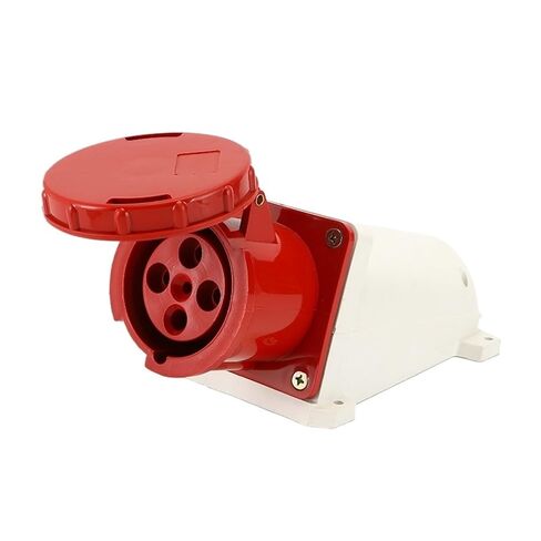 Three-Phase Four-Wire Surface-Mounted Socket LX-134-63A LX-144-125A Waterproof Industrial in Saudi Arabia