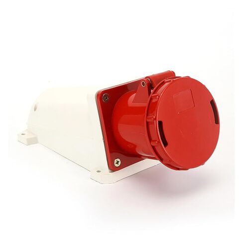 Three-Phase Four-Wire Surface-Mounted Socket LX-134-63A LX-144-125A Waterproof Industrial in Saudi Arabia