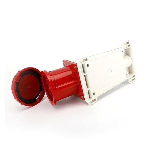 Three-Phase Four-Wire Surface-Mounted Socket LX-134-63A LX-144-125A Waterproof Industrial in Saudi Arabia