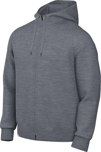 هودي Nike Primary Fleece للرجال ذو القلنسوة Dri-FIT UV بسحاب كامل للأداء in Kuwait