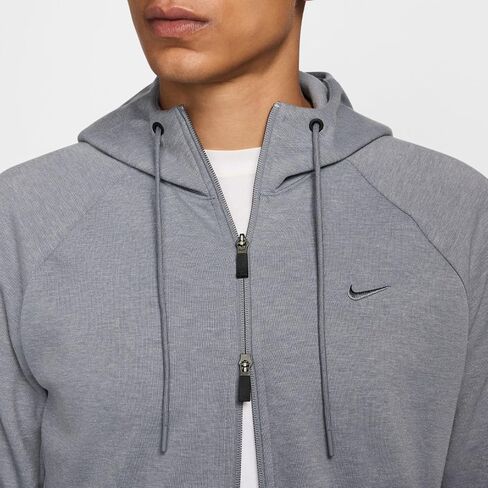 هودي Nike Primary Fleece للرجال ذو القلنسوة Dri-FIT UV بسحاب كامل للأداء in Kuwait
