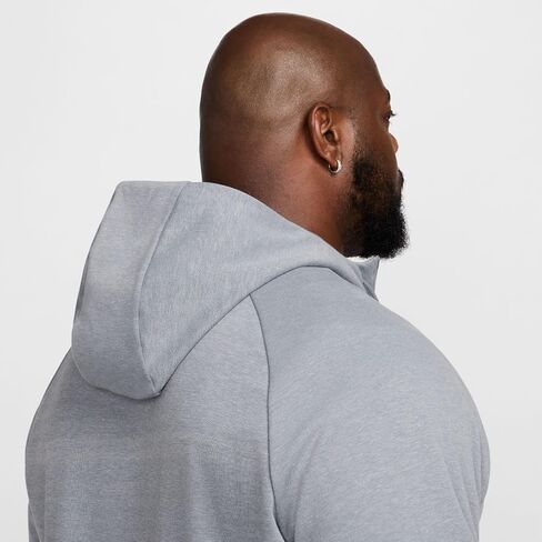 هودي Nike Primary Fleece للرجال ذو القلنسوة Dri-FIT UV بسحاب كامل للأداء in Kuwait