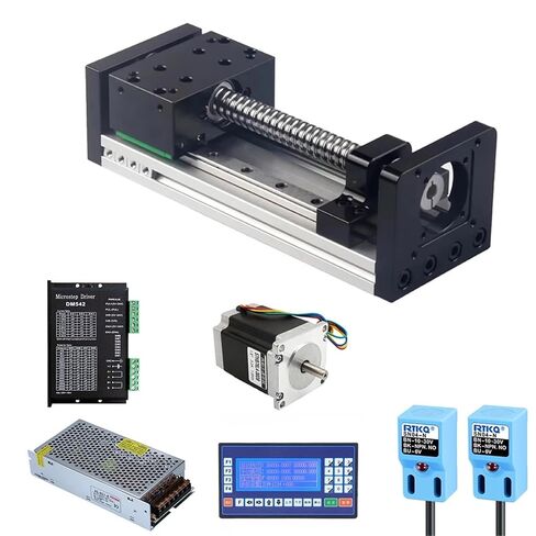 Heavy Load SFU1605 Precision Ball Screw Linear Guide Shaft Actuator Module Position Slide Table Rail Motion with Motor(Actuator only,300mm Stroke) in Saudi Arabia