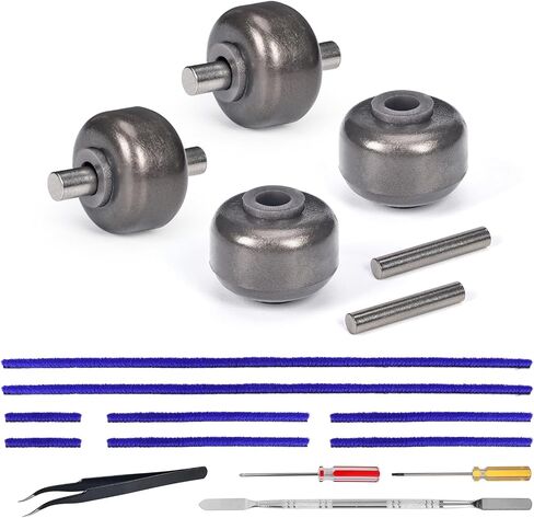 Soleplate Wheel & Felt Strip Kit Compatible with Dyson UP30 Ball Animal 3, Ball Animal 3 Extra Vacuum Cleaner Head Roller Wheel Replacement Parts no. 972227-01/972421-01 in Kuwait