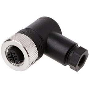 10 قطعة M12 4Pin ذكر الحق Anlge موصل دائري أنواع كابل التوصيل in Kuwait